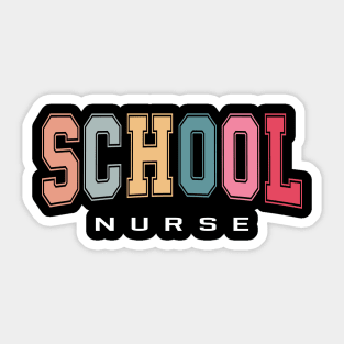 School Nurse Nursing School Student Nurse In Progress Sticker